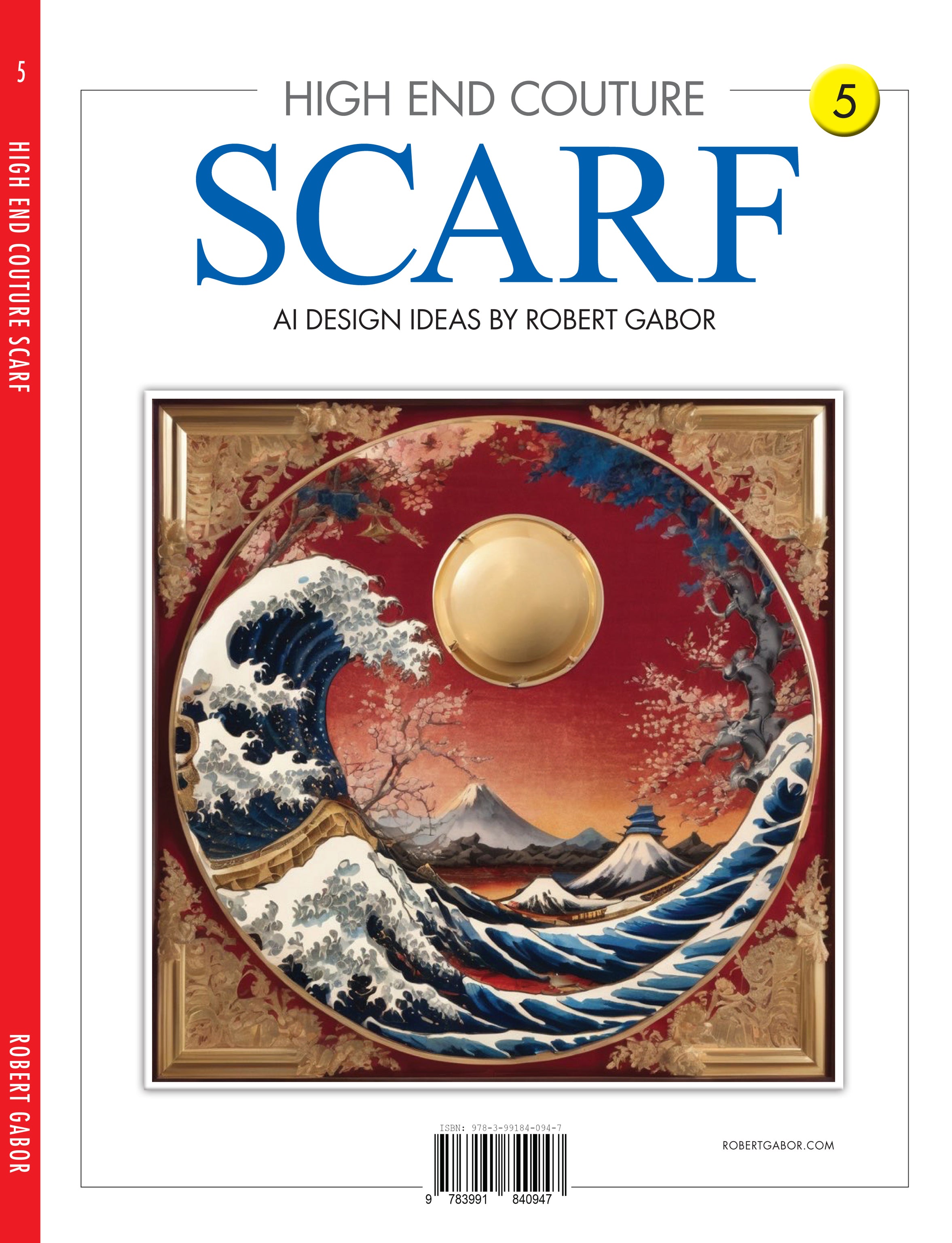 High End Couture Scarf – Volume 005 cover – Complete Rainbow Spectrum