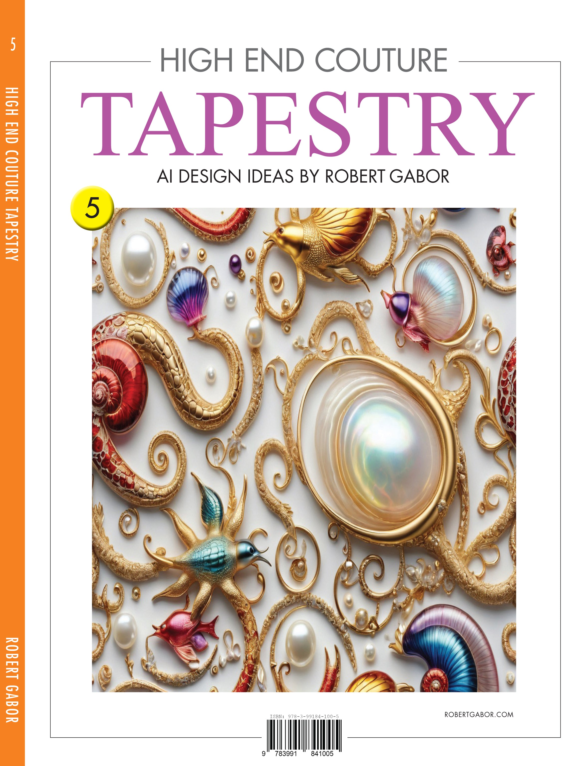 High End Couture Tapestry – Volume 005 cover – Complete Rainbow Spectrum