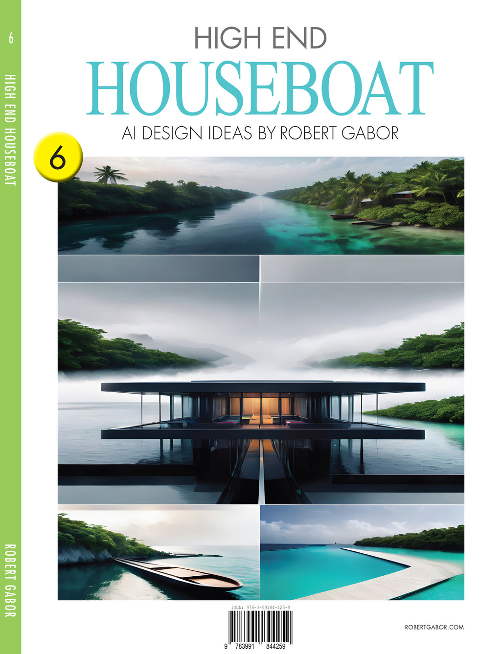 High End Houseboat – Volume 006 cover – Complete Rainbow Spectrum