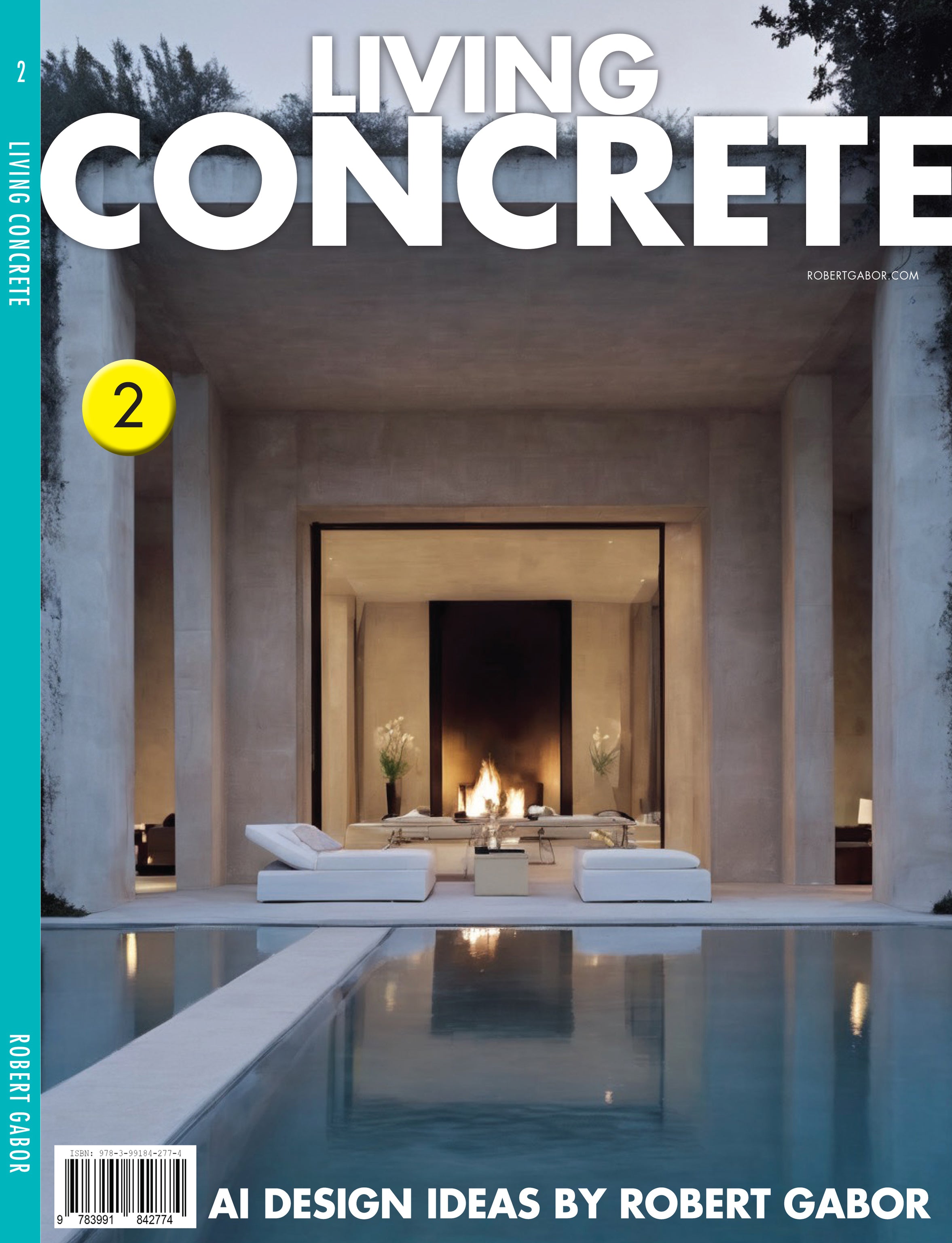 Living Concrete – Volume 002 cover – Complete Rainbow Spectrum