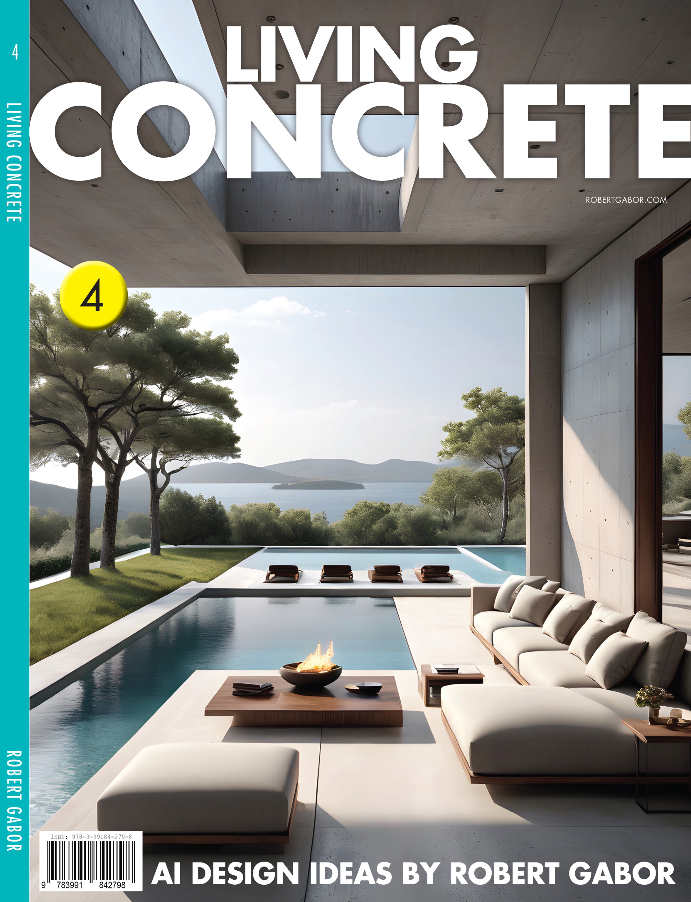 Living Concrete – Volume 004 cover – Complete Rainbow Spectrum