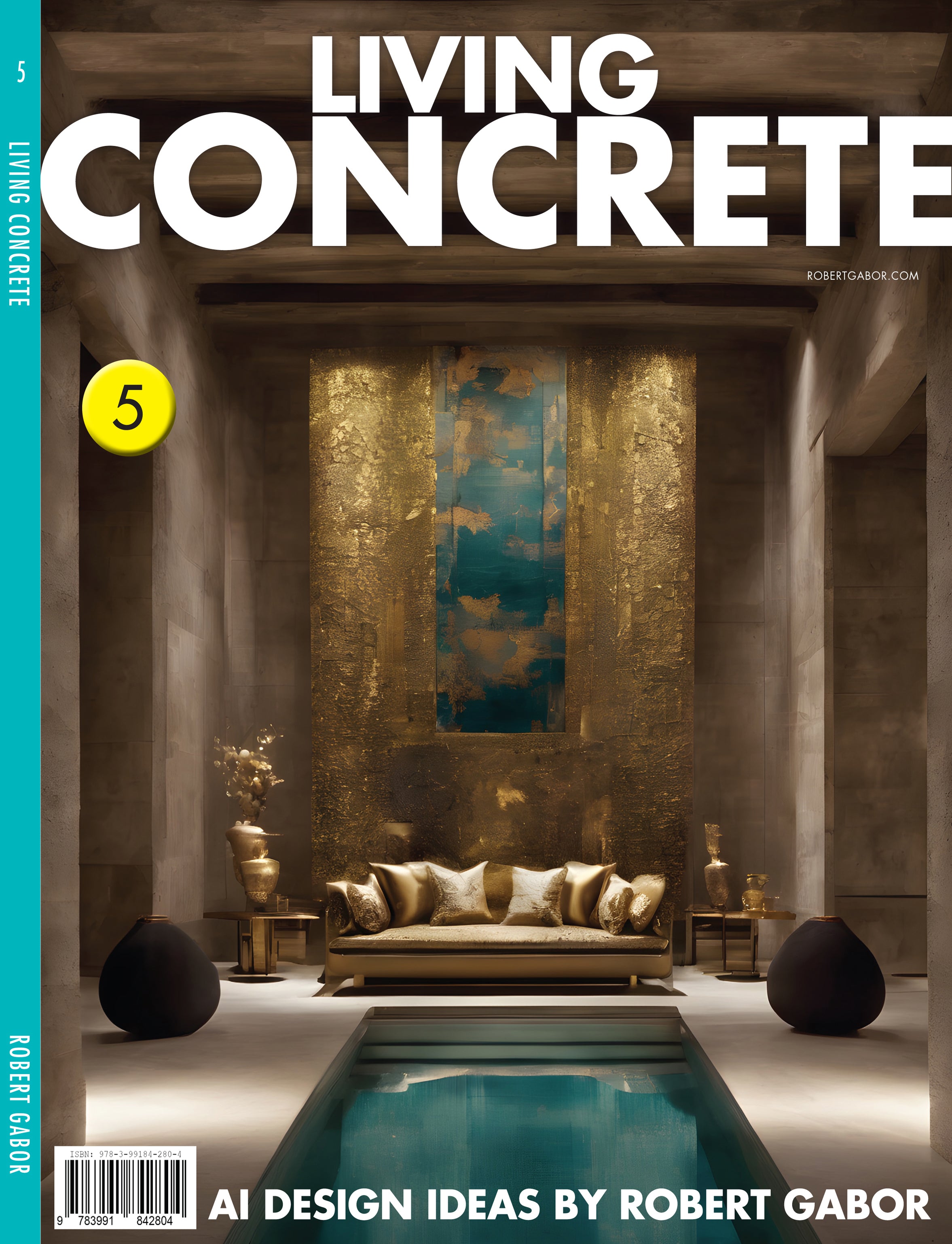 Living Concrete – Volume 005 cover – Complete Rainbow Spectrum