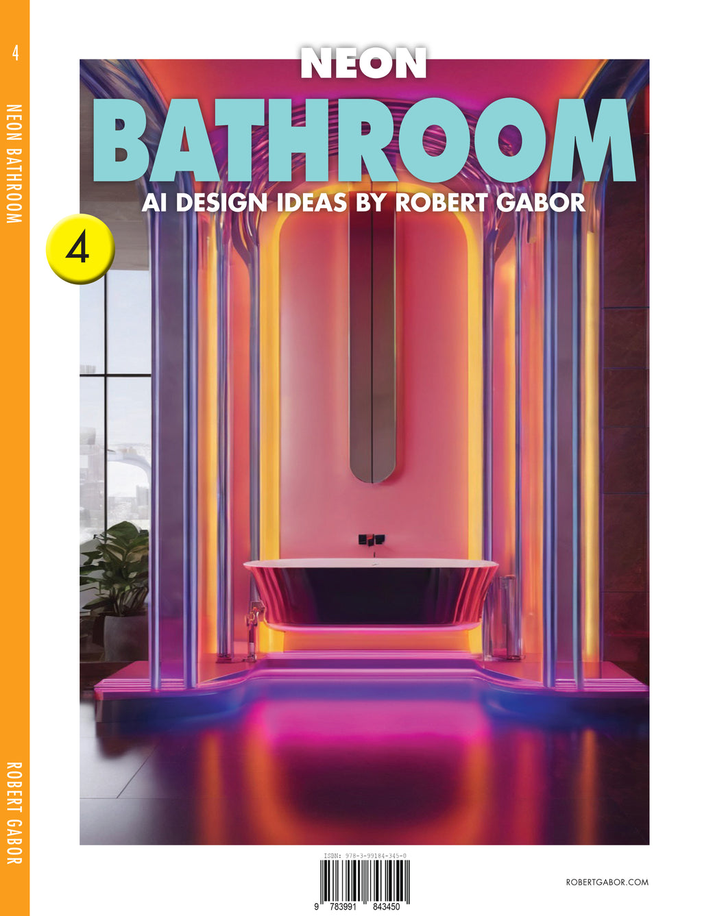 Neon Bathroom – Volume 004 cover – Complete Rainbow Spectrum