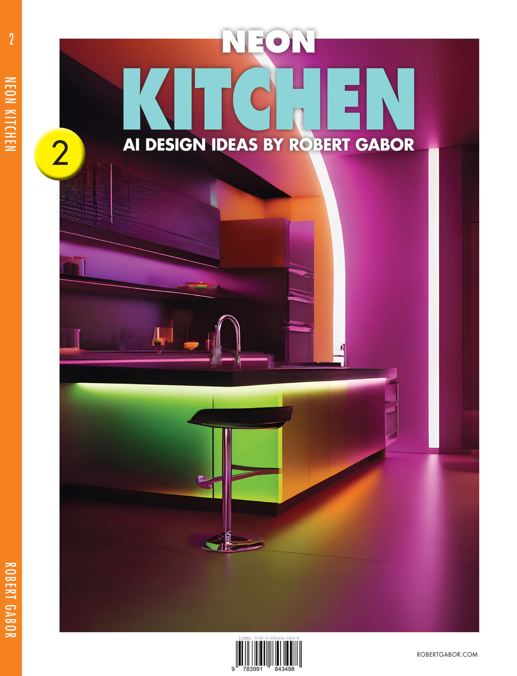 Neon Kitchen – Volume 002 cover – Complete Rainbow Spectrum