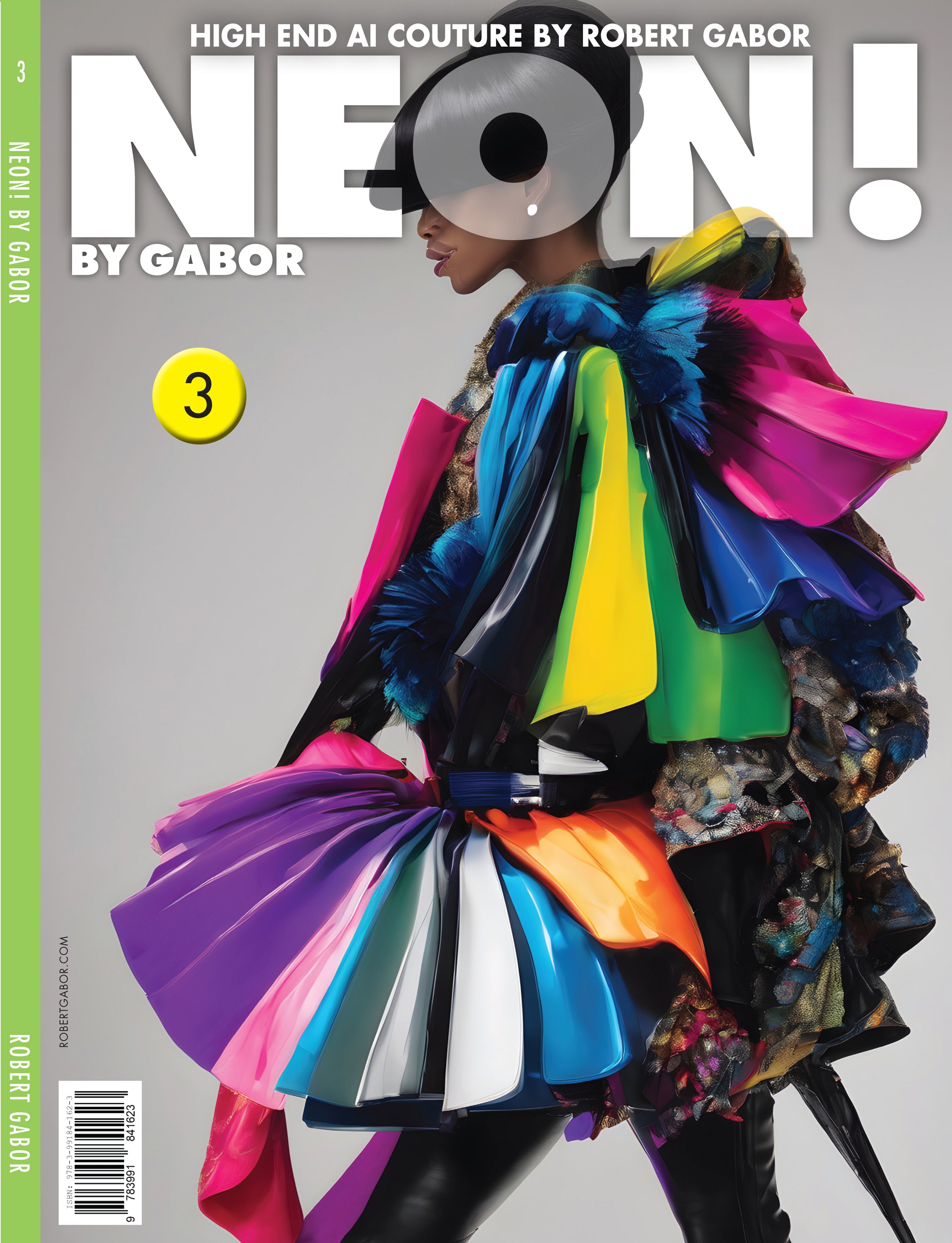 Neon! By Gabor – Volume 003 cover – Complete Rainbow Spectrum