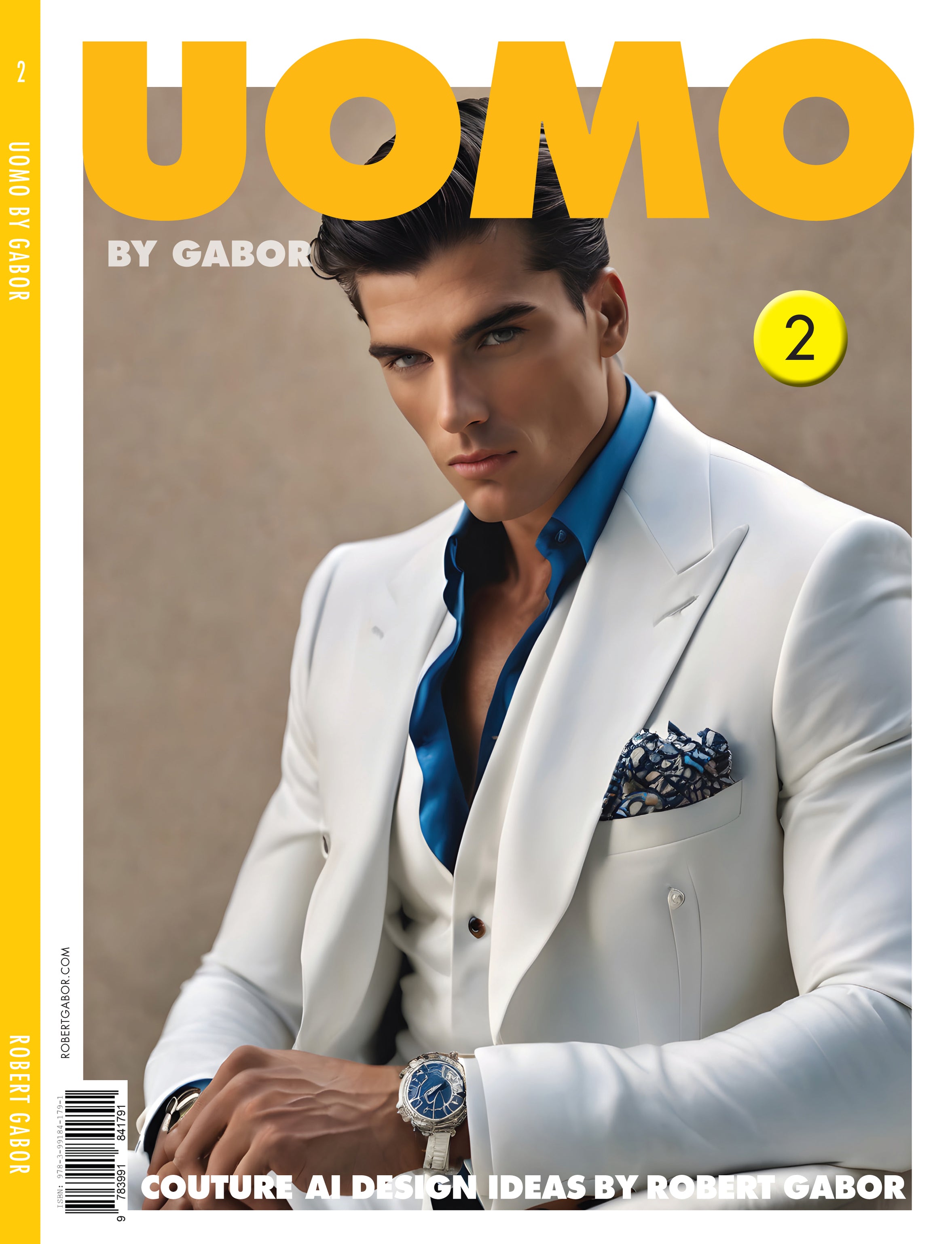Uomo By Gabor – Volume 002 cover – Complete Rainbow Spectrum