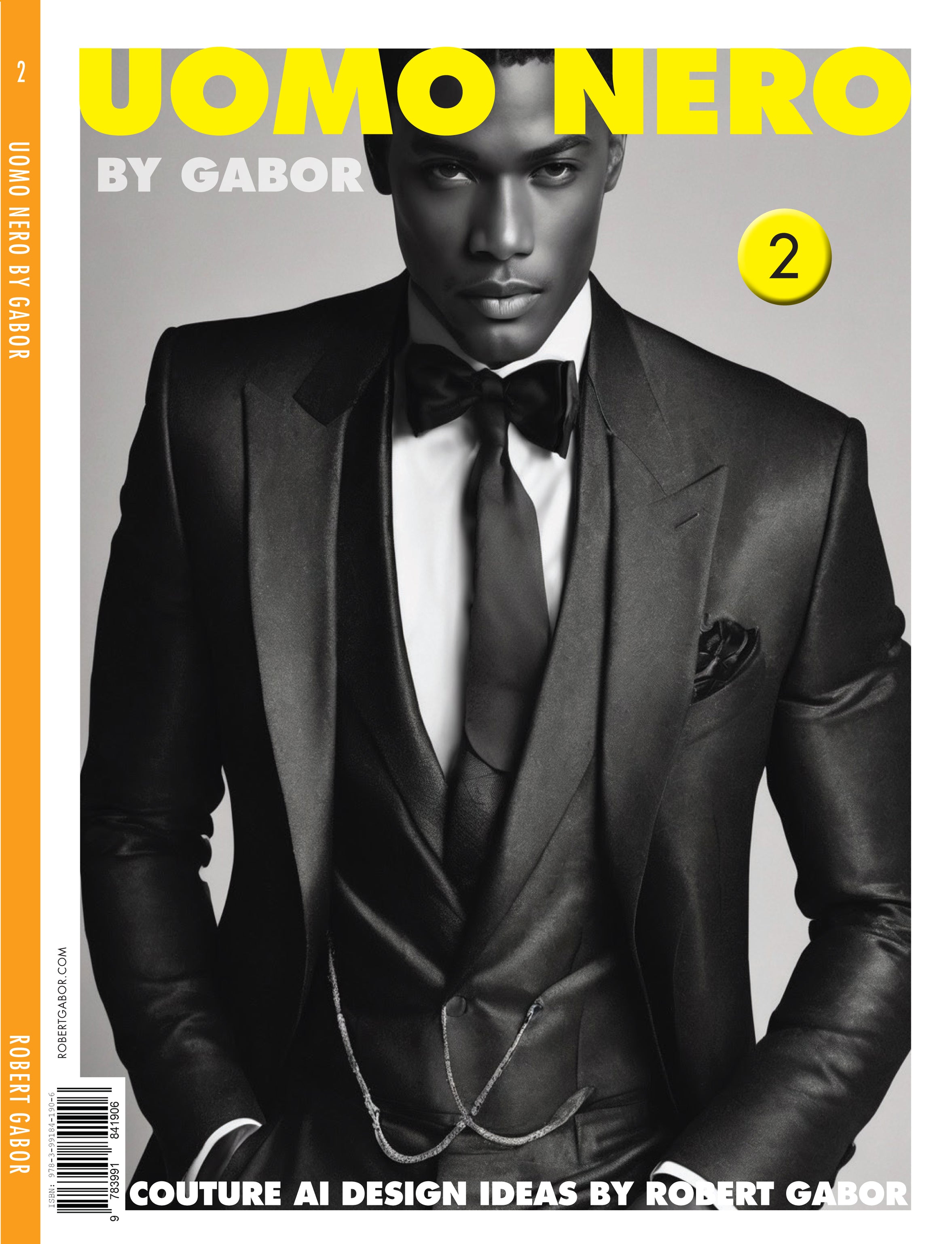Uomo Nero By Gabor – Volume 002 cover – Complete Rainbow Spectrum