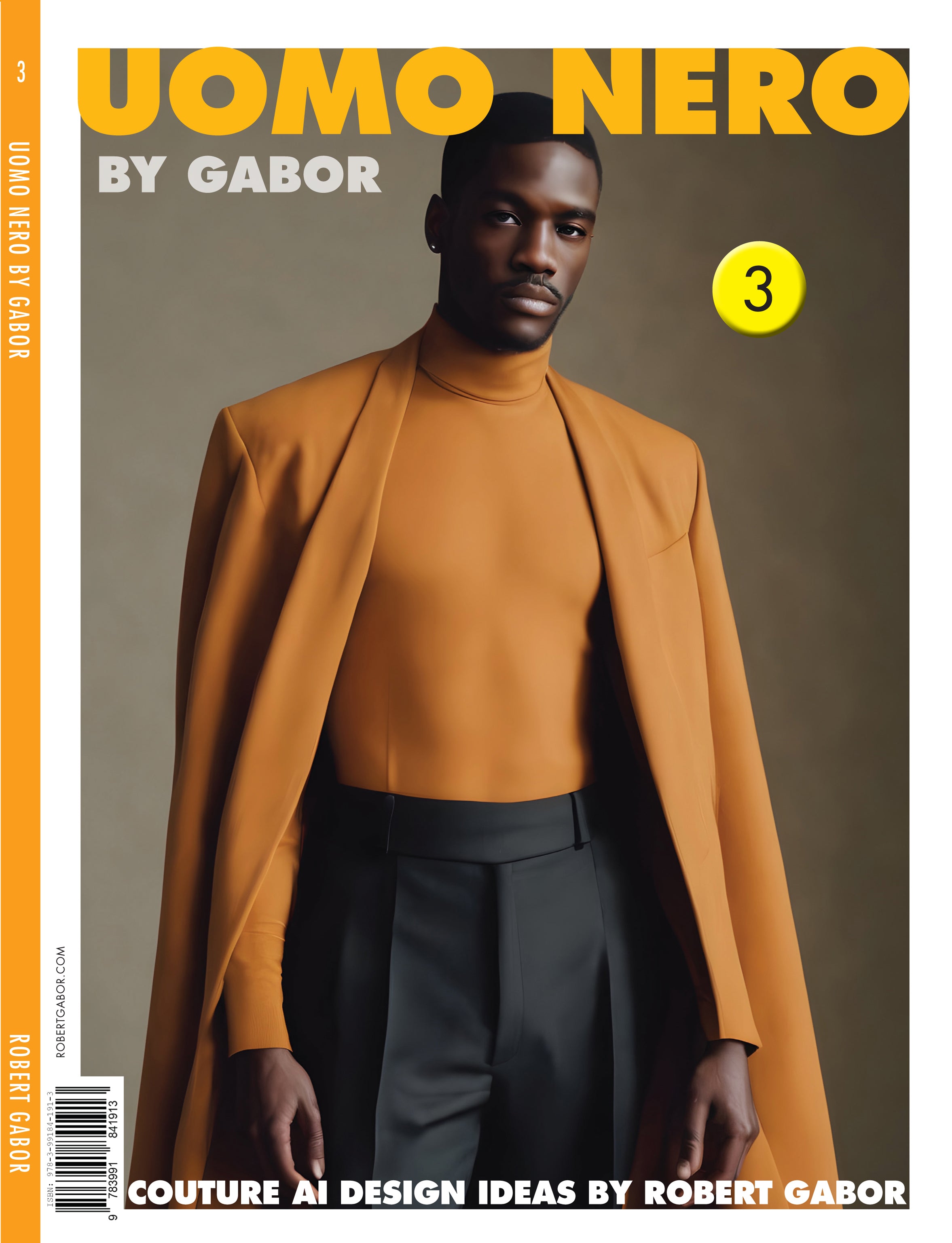 Uomo Nero By Gabor – Volume 003 cover – Complete Rainbow Spectrum