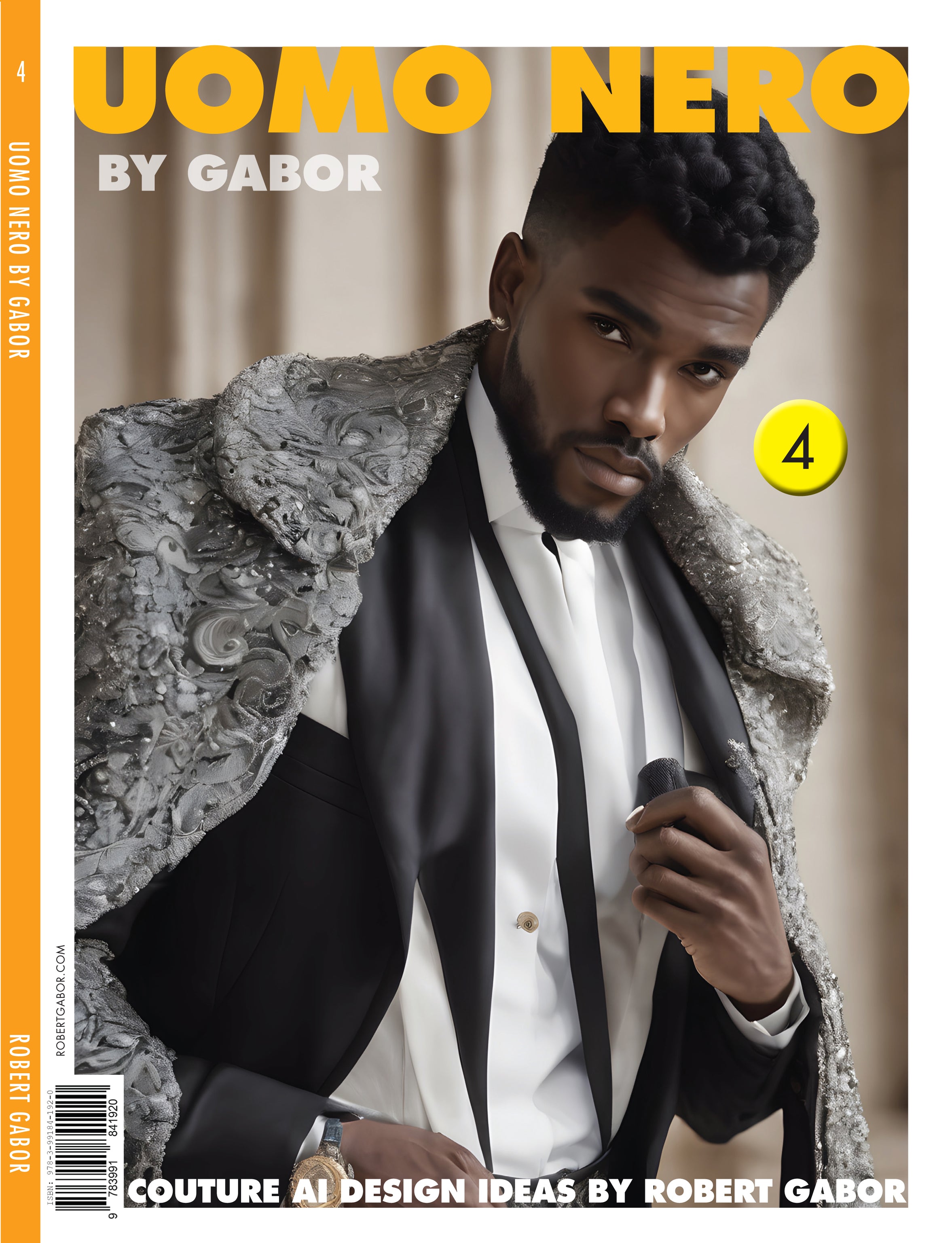 Uomo Nero By Gabor – Volume 004 cover – Complete Rainbow Spectrum