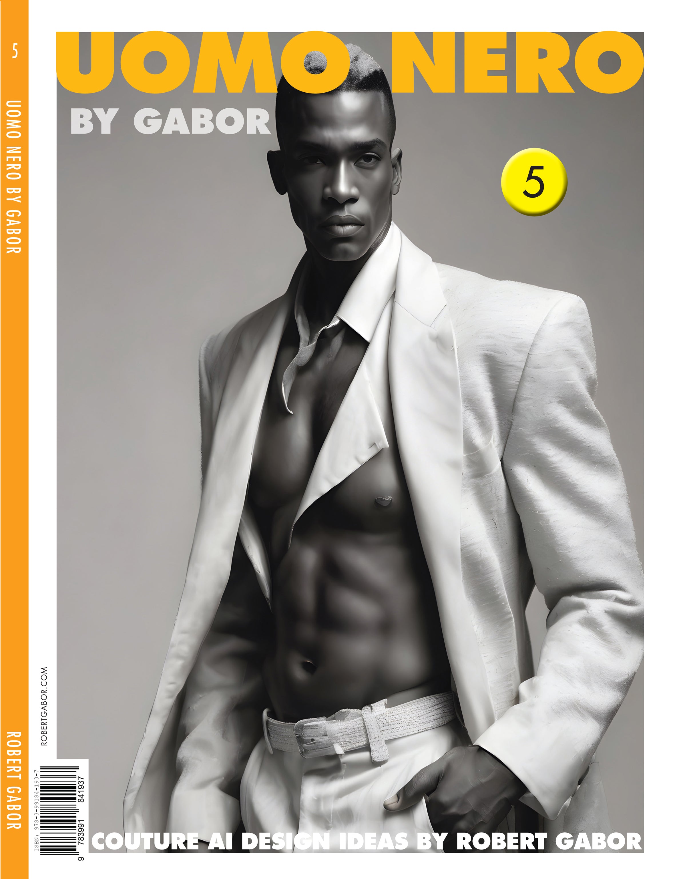 Uomo Nero By Gabor – Volume 005 cover – Complete Rainbow Spectrum