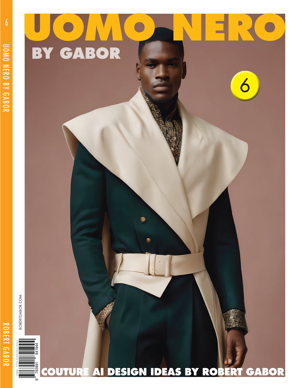 Uomo Nero By Gabor – Volume 006 cover – Complete Rainbow Spectrum
