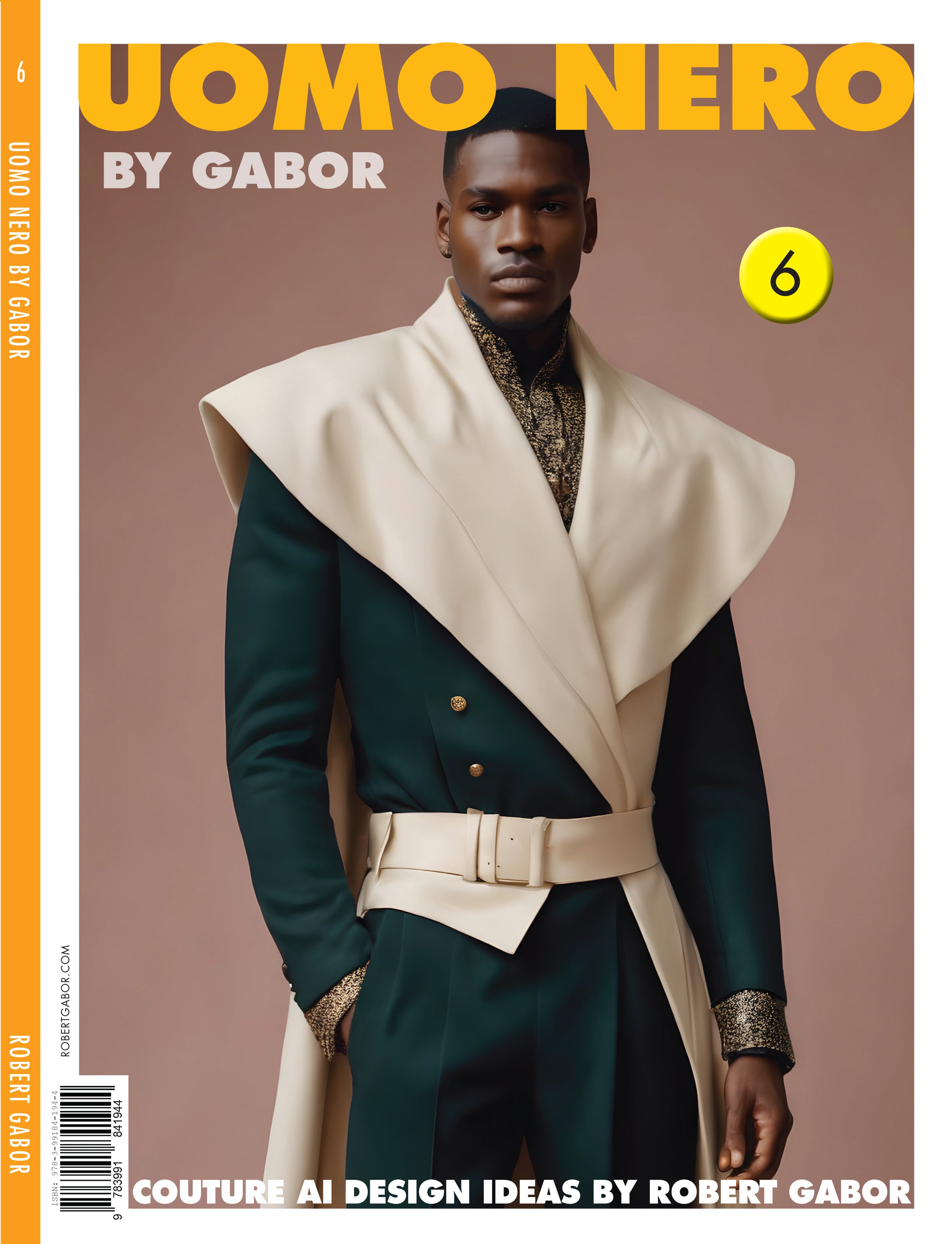 Uomo Nero By Gabor – Volume 006 cover – Complete Rainbow Spectrum